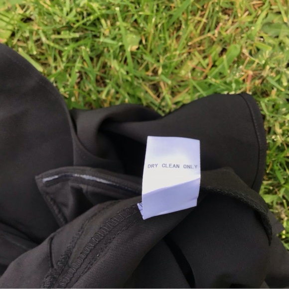 Luxxel Black Haven Strapless Split Wide Leg Jumpsuit with Side Cut Outs Size S - Picture 7 of 8